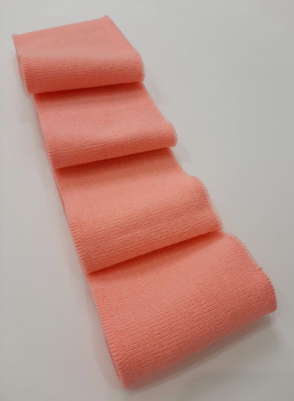 Довяз-манжет 8х100см персик Акрил одинарный