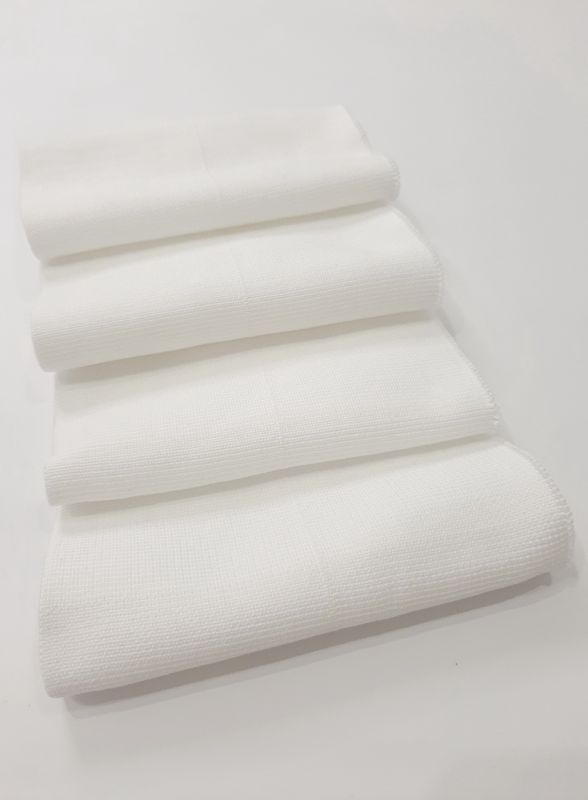 Довяз-манжет 16х100см Молочный полиэстер двойной Довяз-манжет 16х100см Молочный полиэстер двойной