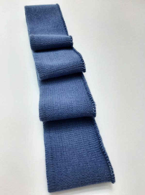 Довяз-бейка 4х100см индиго ХБ тонкий