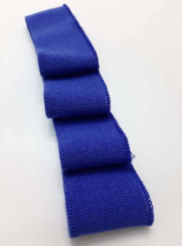 Довяз-бейка 4х100см василек ХБ тонкий