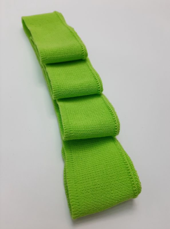 Довяз-бейка 4х100см салатовый ХБ тонкий