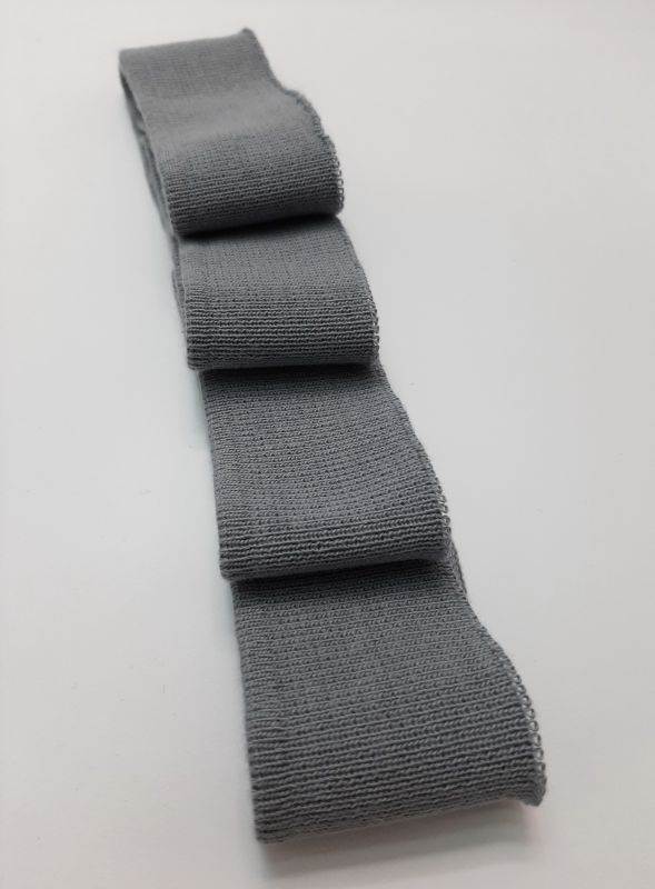 Довяз-бейка 4х100см св.серый ХБ тонкий