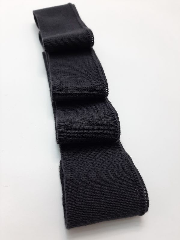 Довяз-бейка 4х100см графит ХБ тонкий