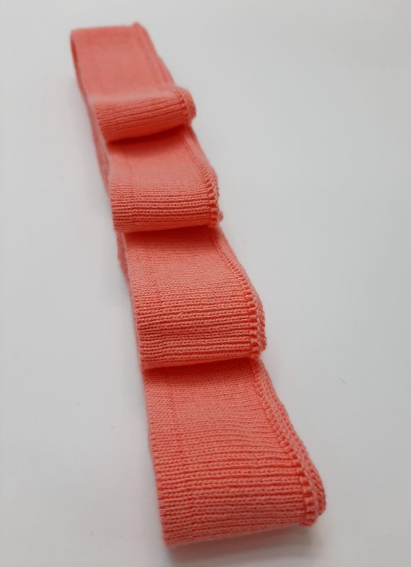 Довяз-манжет 3,5х100см персик хб одинарный