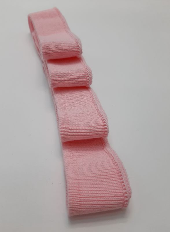 Довяз-бейка 4х100см пепельная роза ХБ тонкий