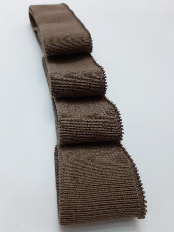 Довяз-манжет 3,5х100см какао хб одинарный