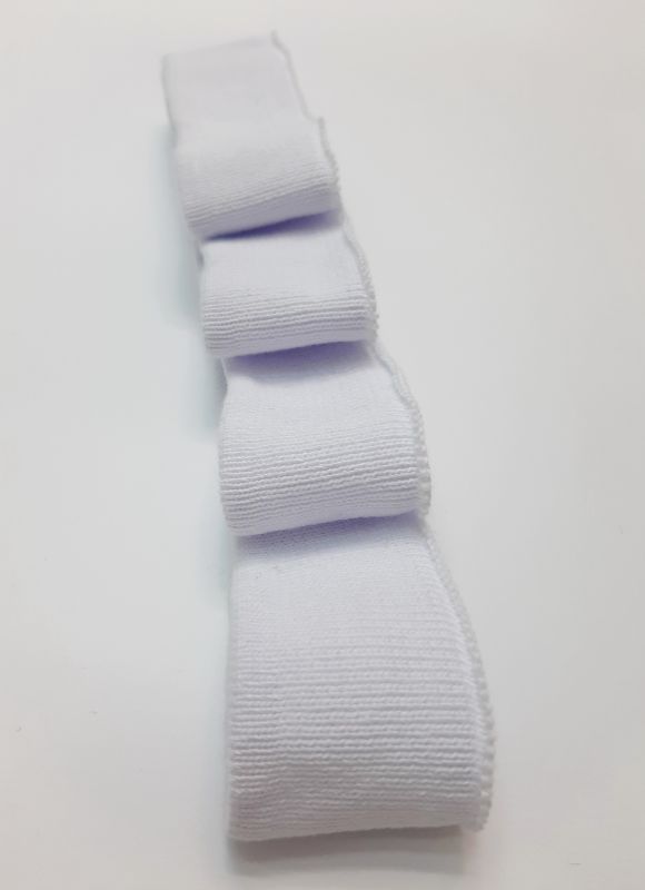 Довяз-манжет 3,5х100см белый хб одинарный