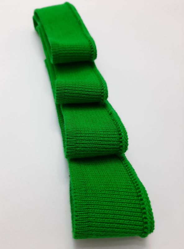 Довяз-манжет 3,5х100см зеленый хб одинарный