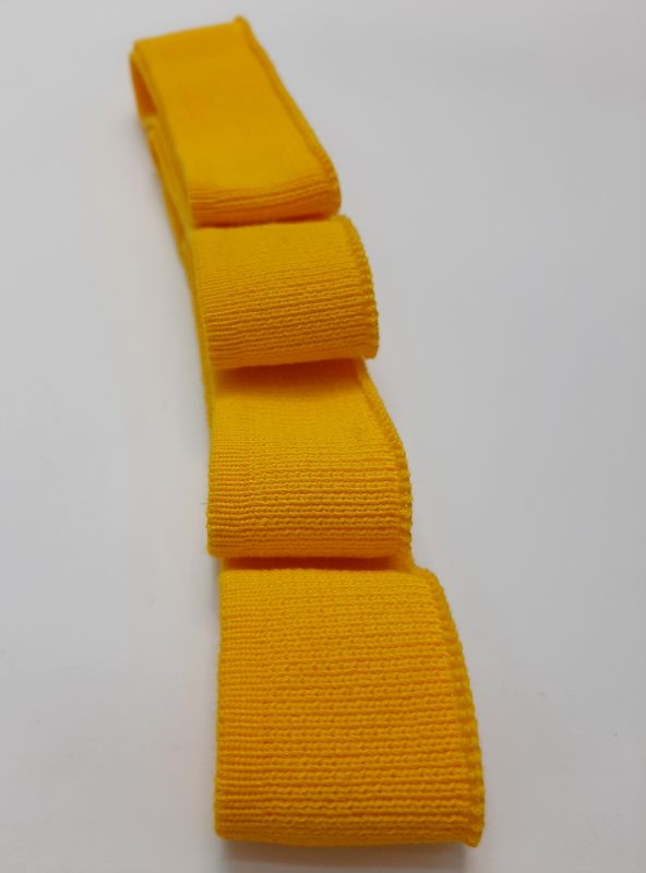 Довяз-манжет 3,5х100см желтый хб одинарный