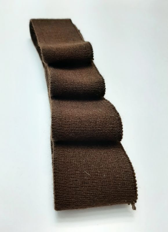 Довяз-манжет 4х100см шоколад Акрил одинарный