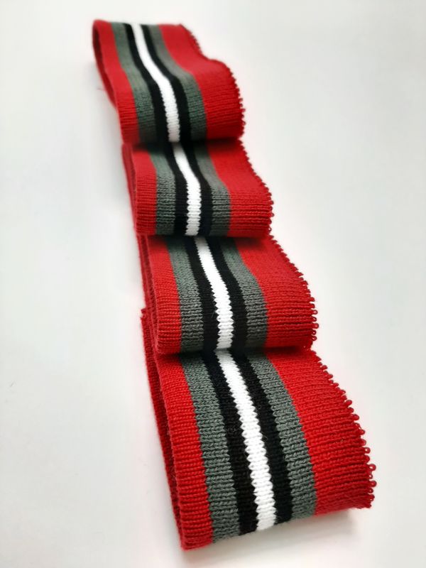 Довяз-манжет 4х100см Бербери хаки основа ХБ одинарный