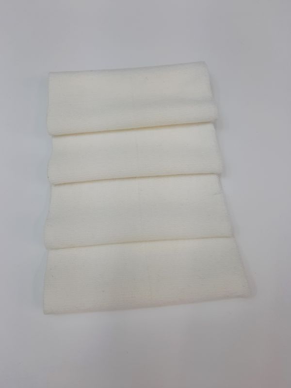 Дов'яз-манжет 16х100см білий Акрил подвійний