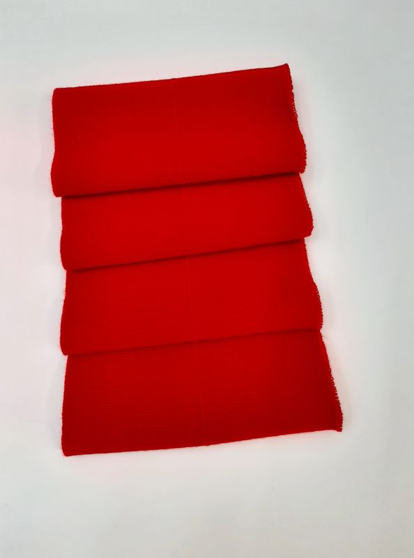 Дов'яз-манжет 16х100см червоний Акрил подвійний