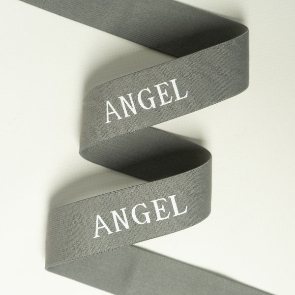 Резинка Декор 3 см сірий Angel мʼяка 25я