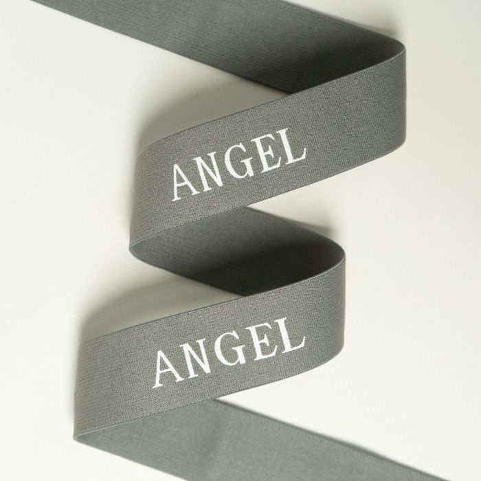 Резинка Декор 3 см сірий Angel мʼяка 25я