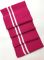 Довяз-манжет 16х100см фуксия+2полоски белый хб двойной