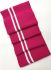 Довяз-манжет 16х100см фуксия+2полоски белый хб двойной
