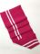Довяз-манжет 16х100см фуксия+2полоски белый хб двойной