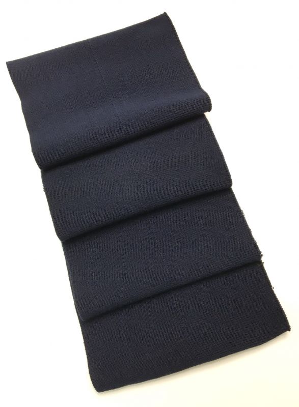 Довяз-манжет 16х100см т.синий хб двойной