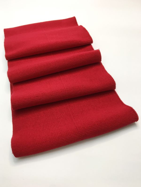 Довяз-манжет 16х100см красный хб двойной