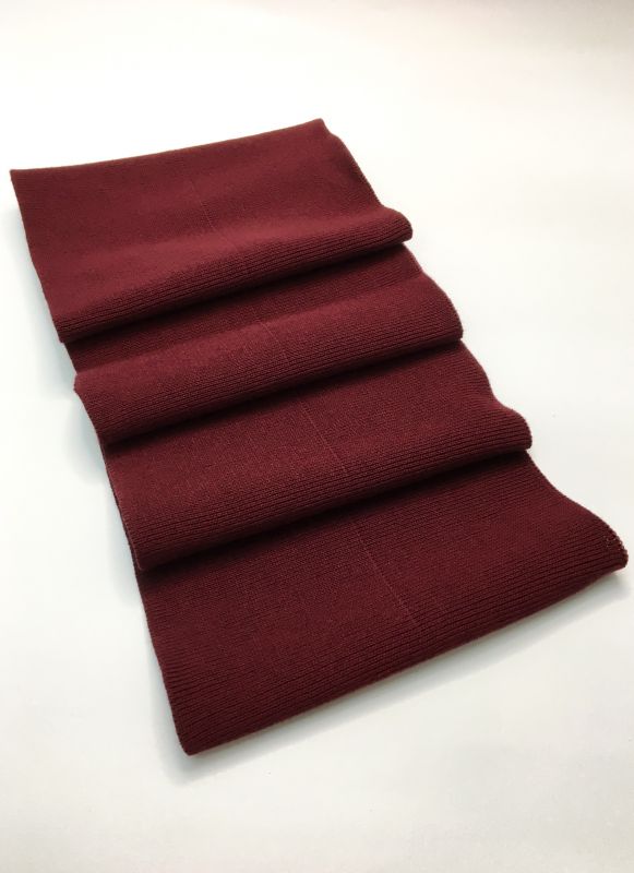 Довяз-манжет 16х100см вишня хб двойной