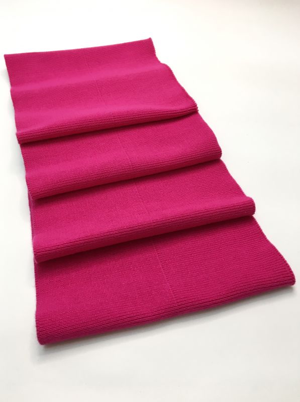 Довяз-манжет 16х100см фуксия хб двойной