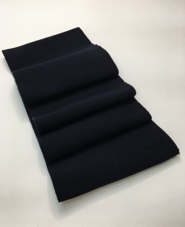 Дов'яз-манжет 16х100см т.синій бавовна+еластан подвійний