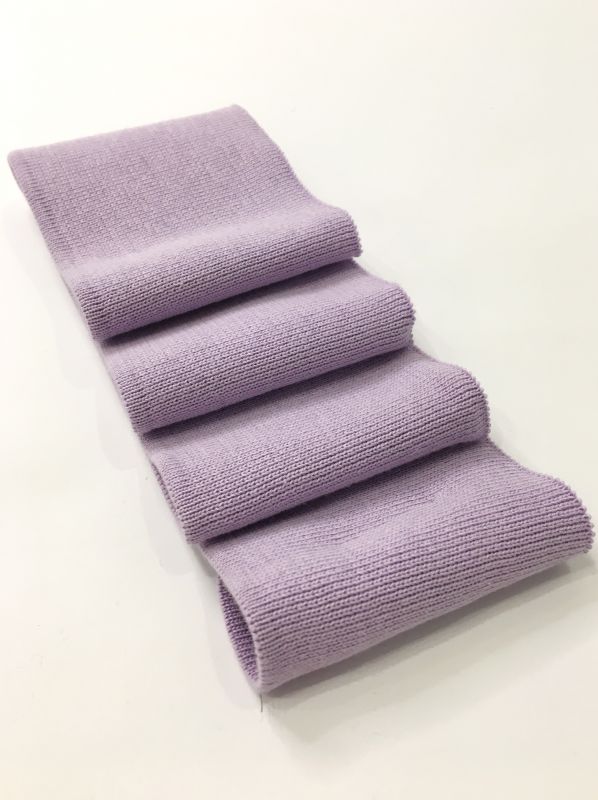 Довяз-манжет 8х100см св.сирень хб одинарный