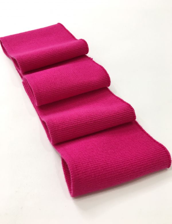 Довяз-манжет 8х100см фуксия хб одинарный