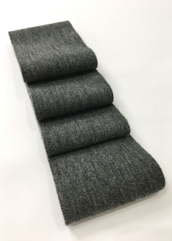 Довяз-манжет 8х100см т.серый Акрил одинарный