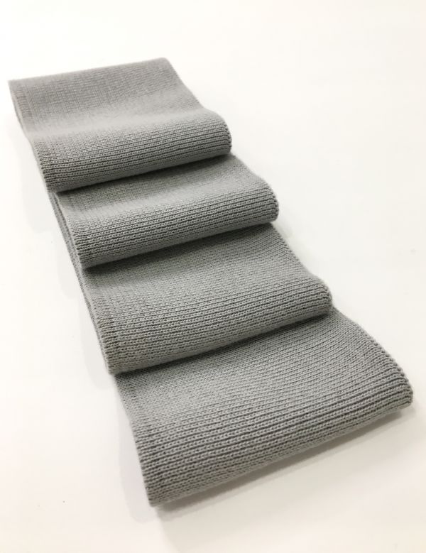 Довяз-манжет 8х100см св.серый ХБ одинарный