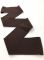 Довяз-манжет 8х100см шоколад ХБ одинарный