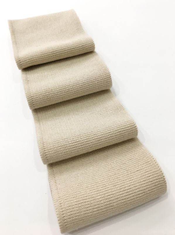 Довяз-манжет 8х100см слон.кость хб одинарный